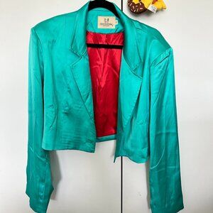 Fashion Brand Company RARE Satin Jacket NWOT